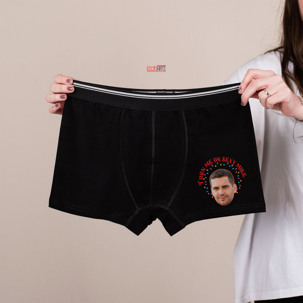 Turn Me On - Men's Boxer Shorts