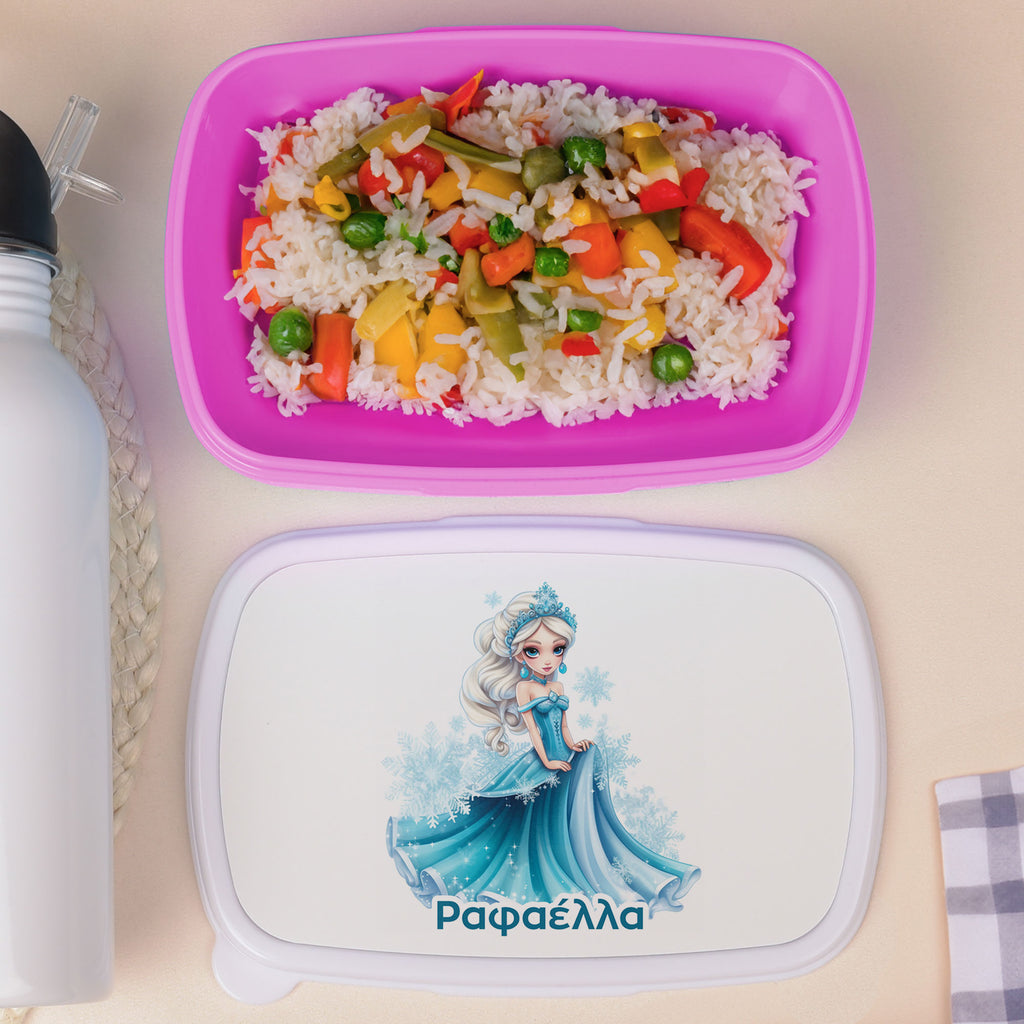 Snow Princess - Plastic Lunch Box