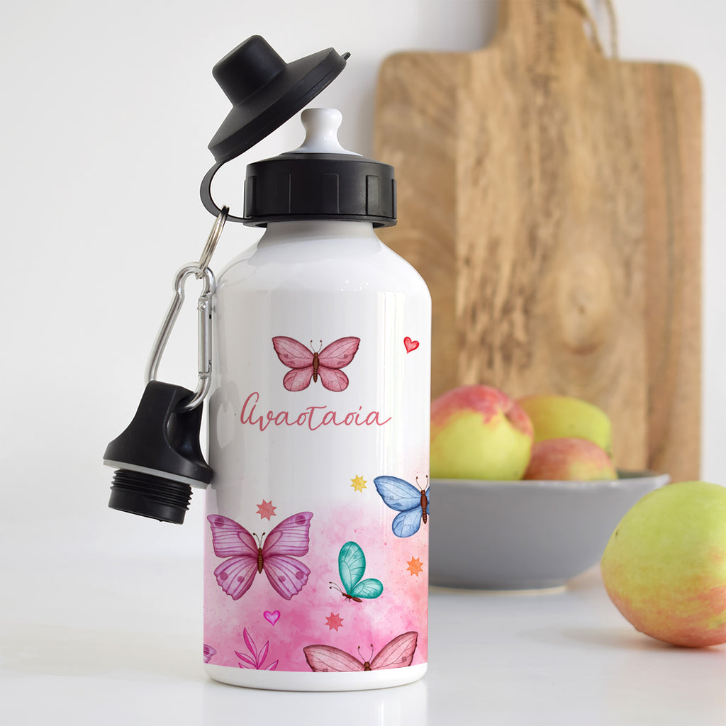 Butterflies - Aluminum Water Bottle