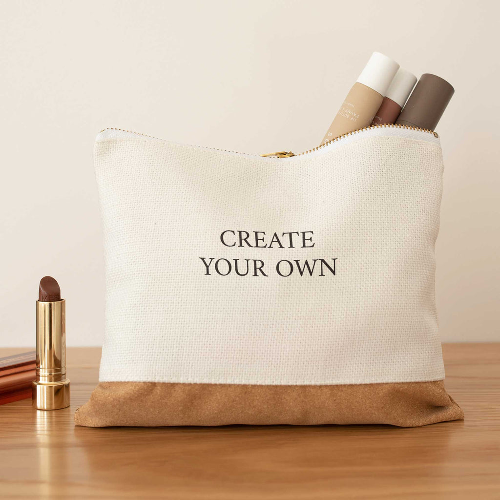 Makeup Bag With Cork