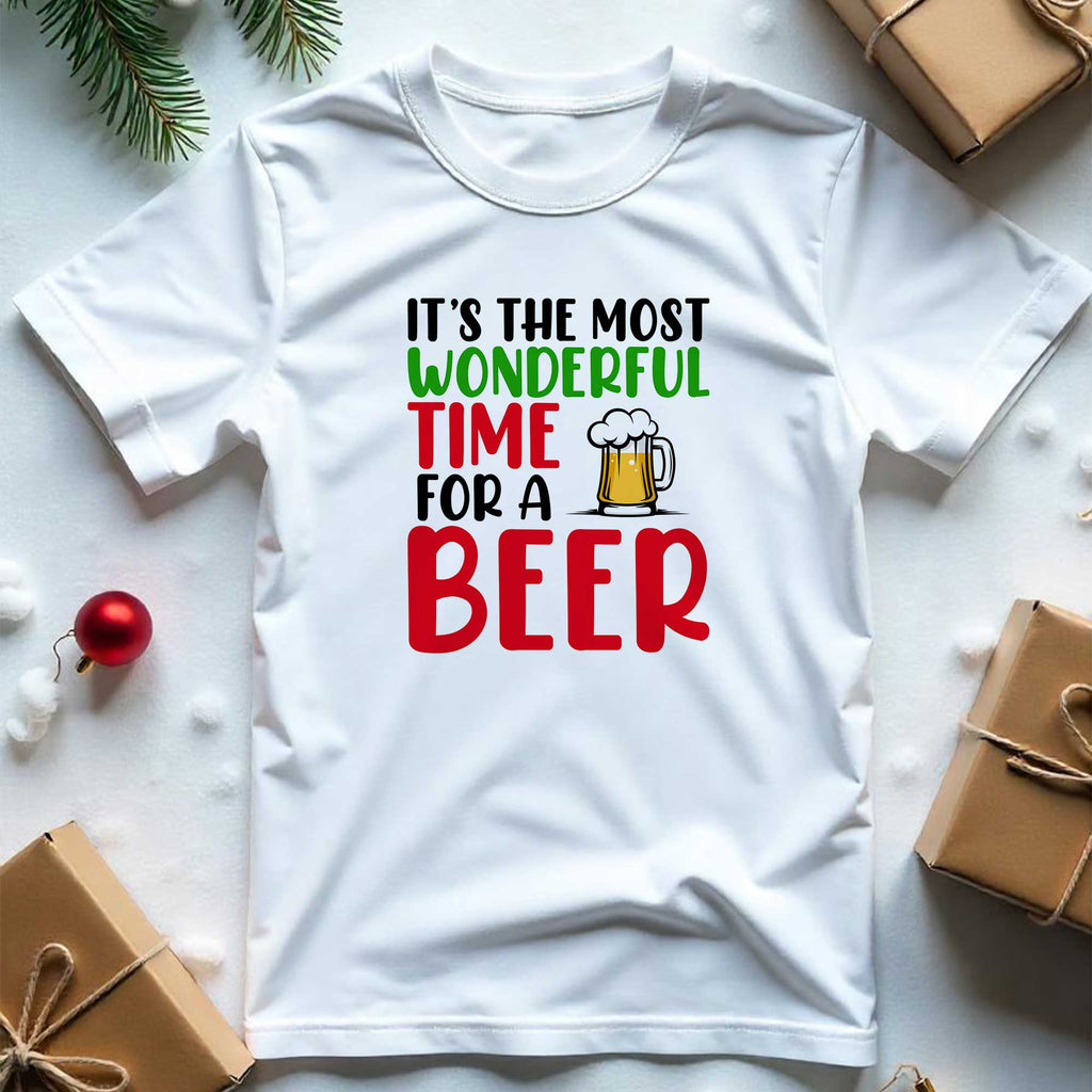 Most Wonderful Time For A Beer - Regular Fit T-shirt