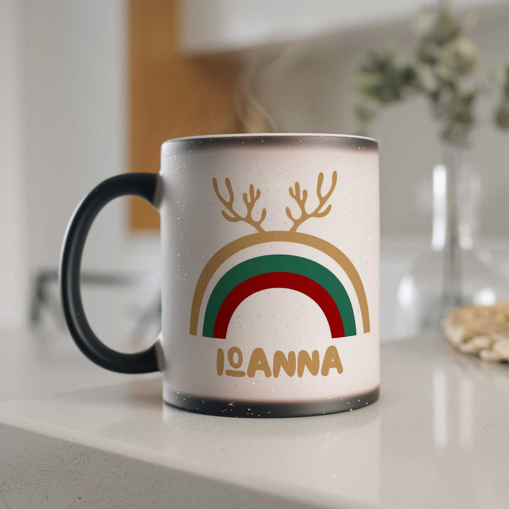 Christmas Rainbow - Glitter Magic Mug