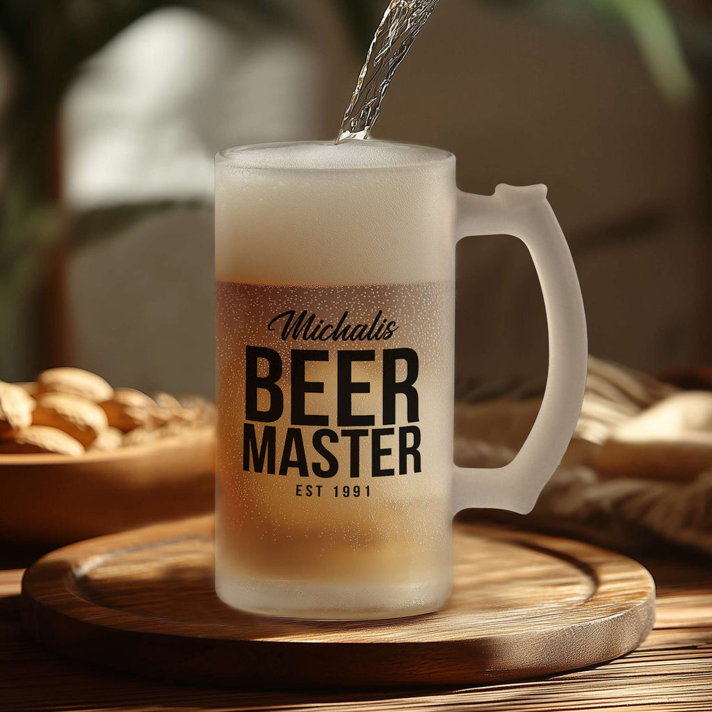 Beer Master - Frosted Beer Glass