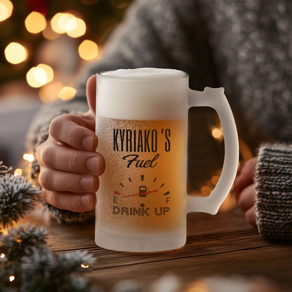 Drink Up - Frosted Beer Glass