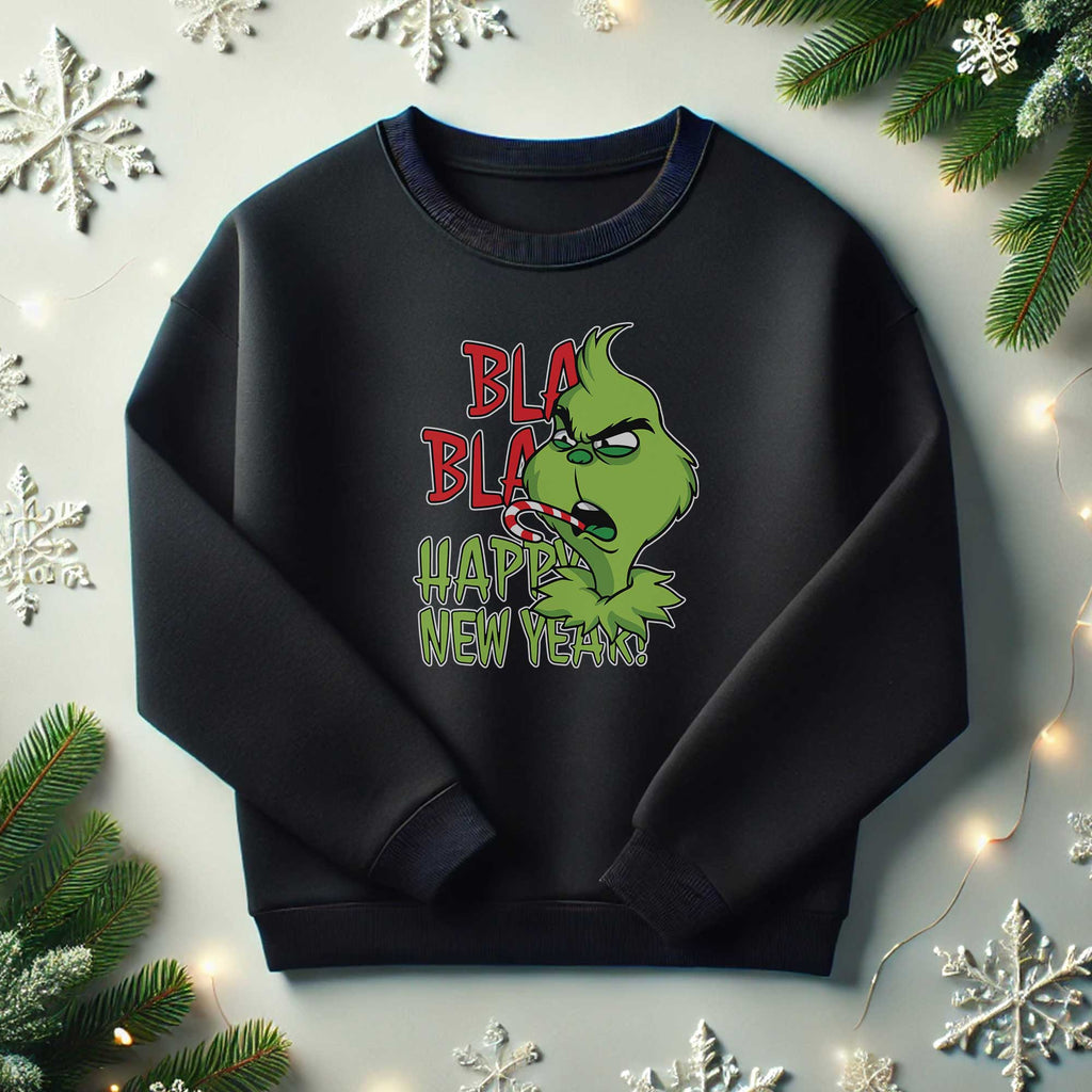 Blah Blah Happy New Year Sweatshirt