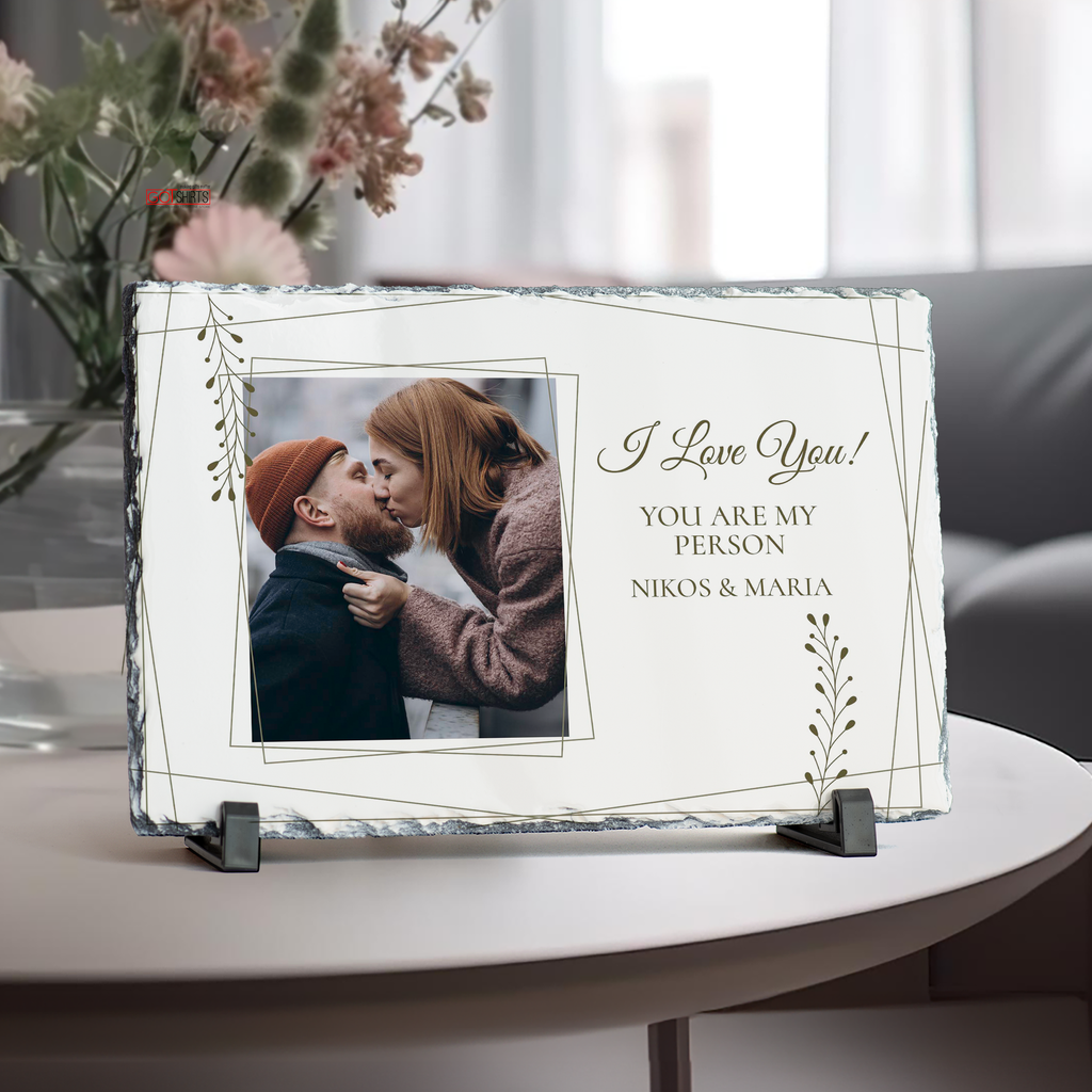 You Are My Person - Rock Photo Slate Horizontal