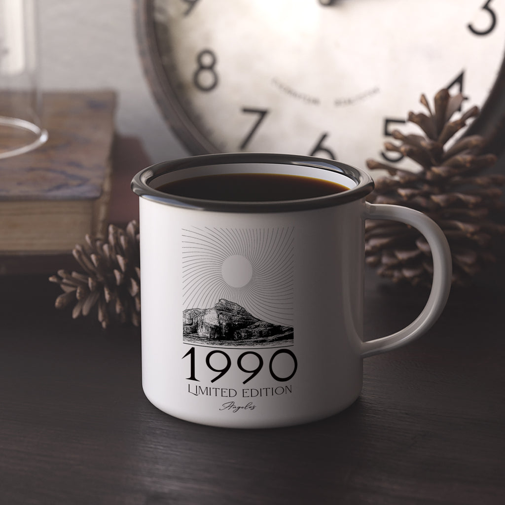 Christmas S/Steel Enamel Mug - Limited Edition