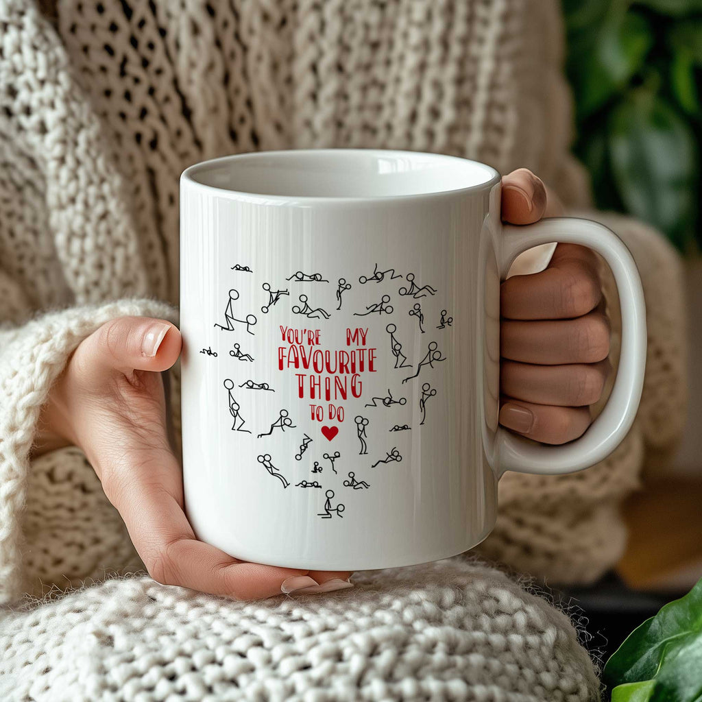 My Favorite Thing To Do - Big Ceramic Mug 18oz