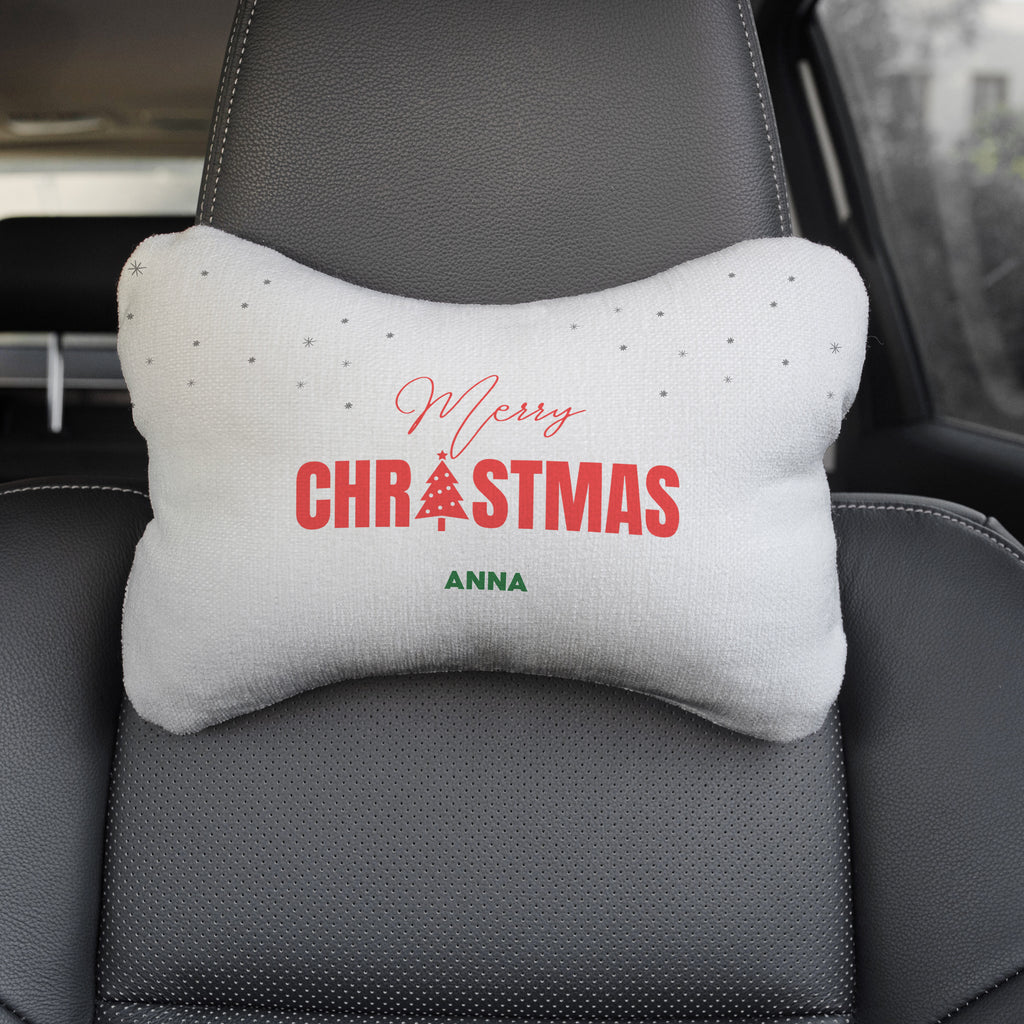 Merry Christmas - Car Pillow