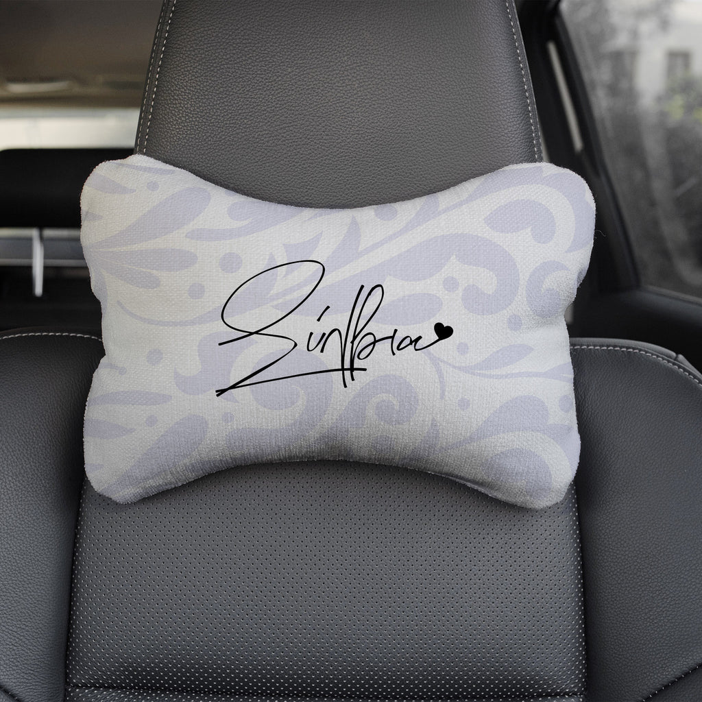 Purple Pattern - Car Pillow