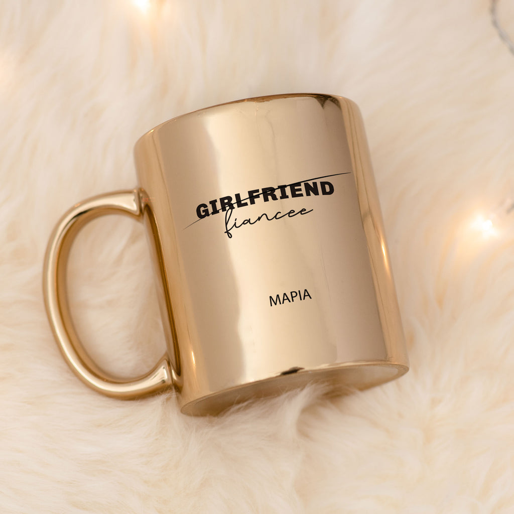 Girlfriend To Fiancée - Mirror Mug