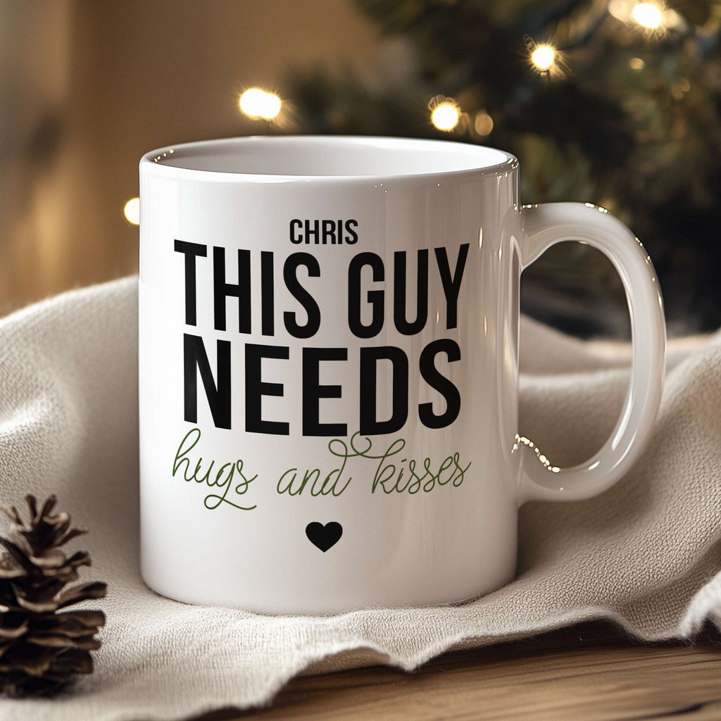 Hugs And Kisses - Ceramic Mug 330ml