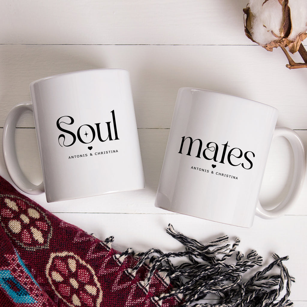 Soul Mates - Ceramic Mug 330ml Set Of 2