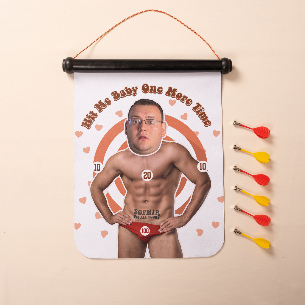 Sexy Man - Magnetic Dart Board