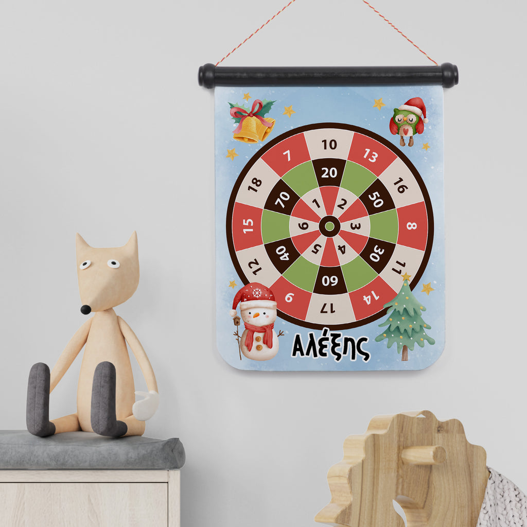 Christmas Figures - Magnetic Dart Board