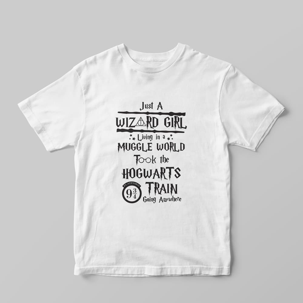 Just A Wizard Girl T-Shirt