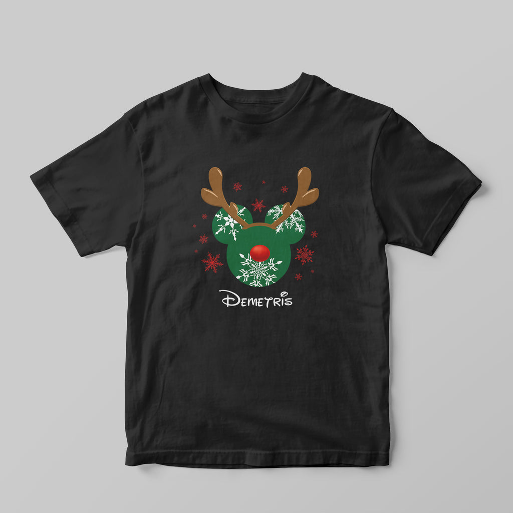 Christmas Mouse Boy - Kids T-shirt