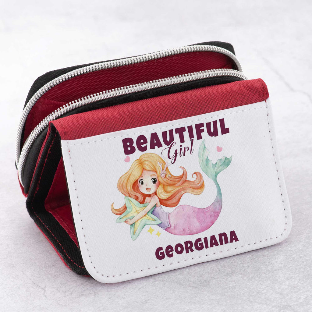 Beautiful Girl Mermaid - Kid's Jean Wallet